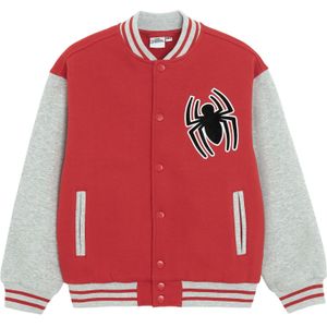 Cool Club Sweatvest  lichtgrijs / rood / zwart / wit