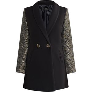 faina Tussenmantel  goud / zwart