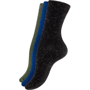 Yenita Sokken  navy / spar / zwart