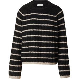 JDY Trui 'JDYMILEY'  ecru / zwart