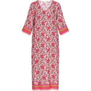 Gaya Jurk  groen / lila / rood / wit