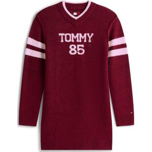 Tommy Jeans Gebreide jurk  orchidee / bessen