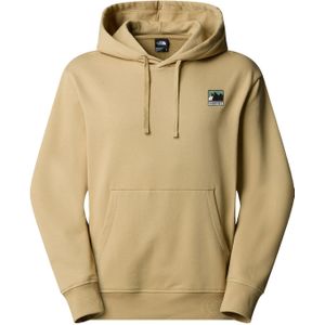 The North Face - Mountain Logo Relaxed Hoodie - Khaki Stone - Sweatshirt
