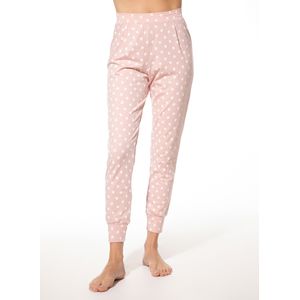 Sanetta Pyjamabroek  rosa / wit