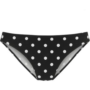 LASCANA Bikinibroek  zwart / wit