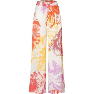 Ana Alcazar Broek 'Webosy'  beige / lila / oranje