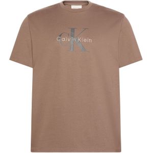 Calvin Klein Jeans Shirt  lichtbruin / donkerbruin / wit