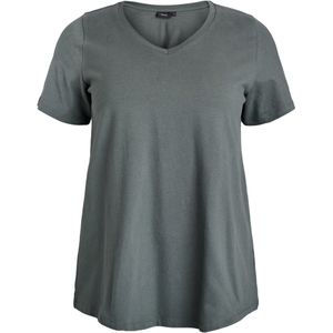 Zizzi Shirt  donkergrijs