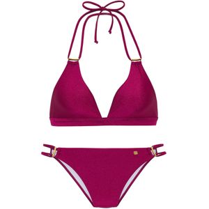 Look - Beugelbikini - Bessenrood - Verwijderbare Softcups