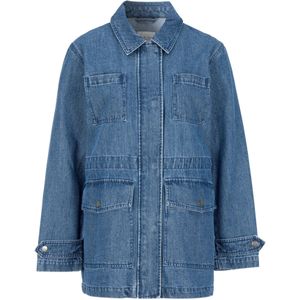 Cellbes of Sweden Tussenparka  blauw denim