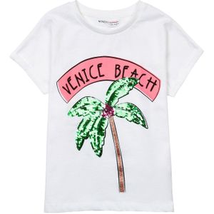 MINOTI Top  gemengde kleuren / wit