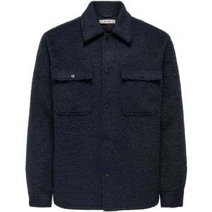 Only & Sons - GIO - Overhemdjack - Regular Fit - Geborsteld Materiaal