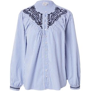 Emily Van Den Bergh Blouse  blauw / marine / wit