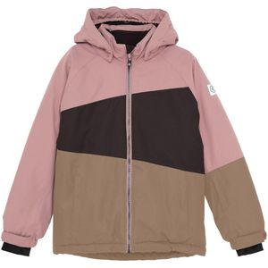 COLOR KIDS Winterjas ' COSki Jacket - Colorblock '  beige / bruin / oudroze