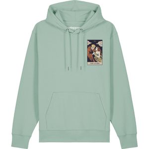Watapparel Sweatshirt 'Tarot The Lovers'  beige / bruin / geel / mintgroen / zwart