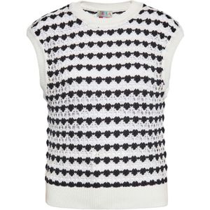 IZIA Trui  zwart / wit