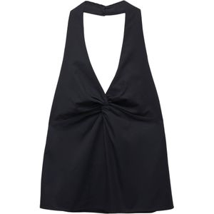 Pull&Bear Top  donkerblauw