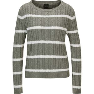 MADELEINE Trui  grijs / wit