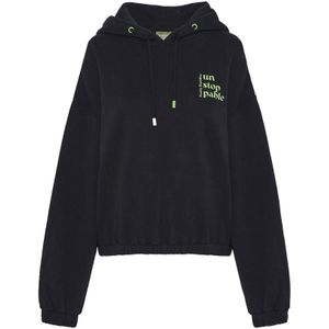 Funky Buddha Sweatshirt  appel / zwart