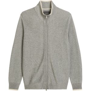 Marc O'Polo Gebreid vest  lichtgrijs