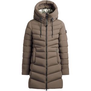 khujo Wintermantel 'Tuhani5 '  chocoladebruin