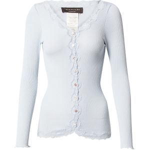 rosemunde Gebreid vest  pastelblauw