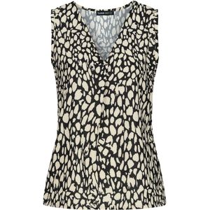 Cloud5ive Blouse  beige / zwart