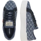 Levi's - Tijuana 2.0 Sneakers - Wit - Katoen - Gerecycled Polyester