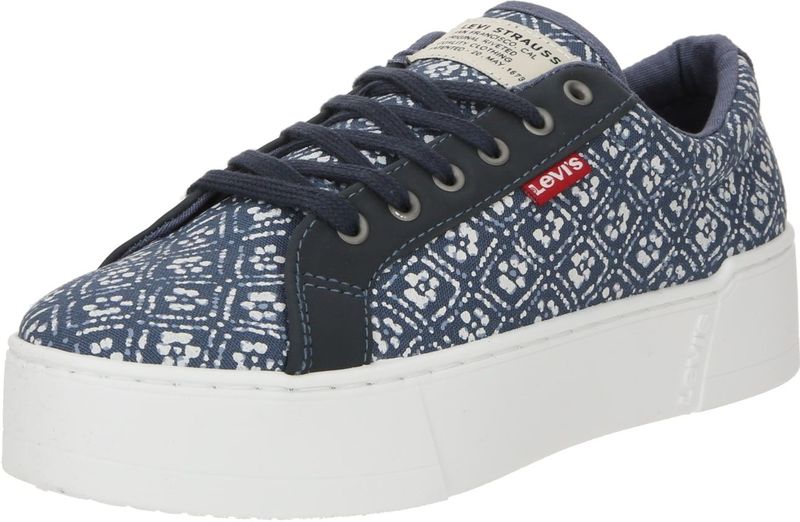 Levi's - Tijuana 2.0 Sneakers - Wit - Katoen - Gerecycled Polyester
