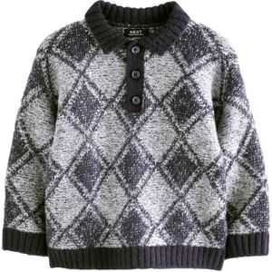 Next Trui  marine / wit