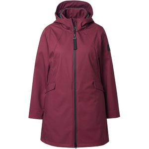 Ulla Popken Tussenmantel  wijnrood