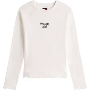 Tommy Jeans Shirt  crème / zwart