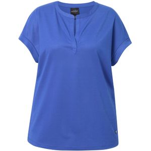 Ulla Popken Shirt  royal blue/koningsblauw