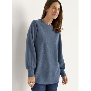 Cellbes of Sweden Trui  blauw gemêleerd