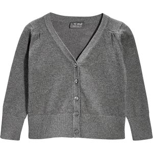 Next Gebreid vest  donkergrijs