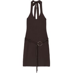 Bershka Zomerjurk  chocoladebruin