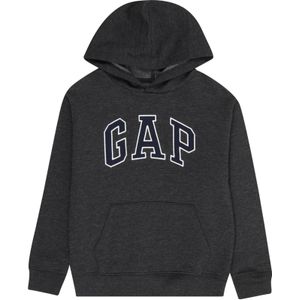 GAP Sweatshirt 'HERITAGE'  antraciet / wit