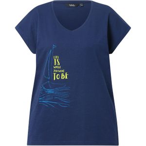 Ulla Popken Shirt  navy