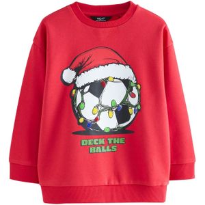 Next Sweatshirt  groen / purper / zwart / wit