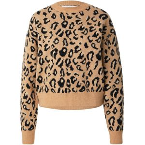 ABOUT YOU Trui 'Marissa'  beige / lichtbeige / zwart