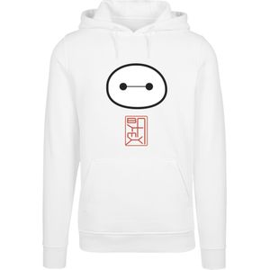 F4NT4STIC Sweatshirt 'Big Hero 6 Baymax'  roestbruin / zwart / wit