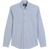 Marc O'Polo - Overhemd - Lichtblauw - Regular-fit - Biologisch Katoen - Lange Mouw