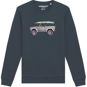 Watapparel Sweatshirt ' Surf Pickup '  antraciet / gemengde kleuren