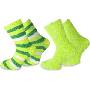 normani Sokken  groen / lichtgroen / wit