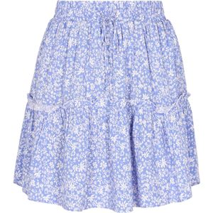 MYMO Rok  hemelsblauw / wit