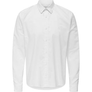 Only & Sons Overhemd 'ONSALVARO'  wit