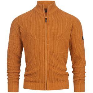 INDICODE JEANS - Gebreid Vest - Bruin - Layton