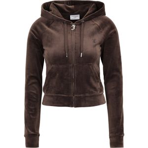 Juicy Couture Tall Sweatvest 'MADISON'  donkerbruin