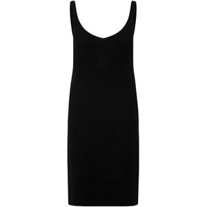 Studio Untold Gebreide jurk  zwart