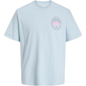 JACK & JONES Shirt  navy / lichtblauw / rosa